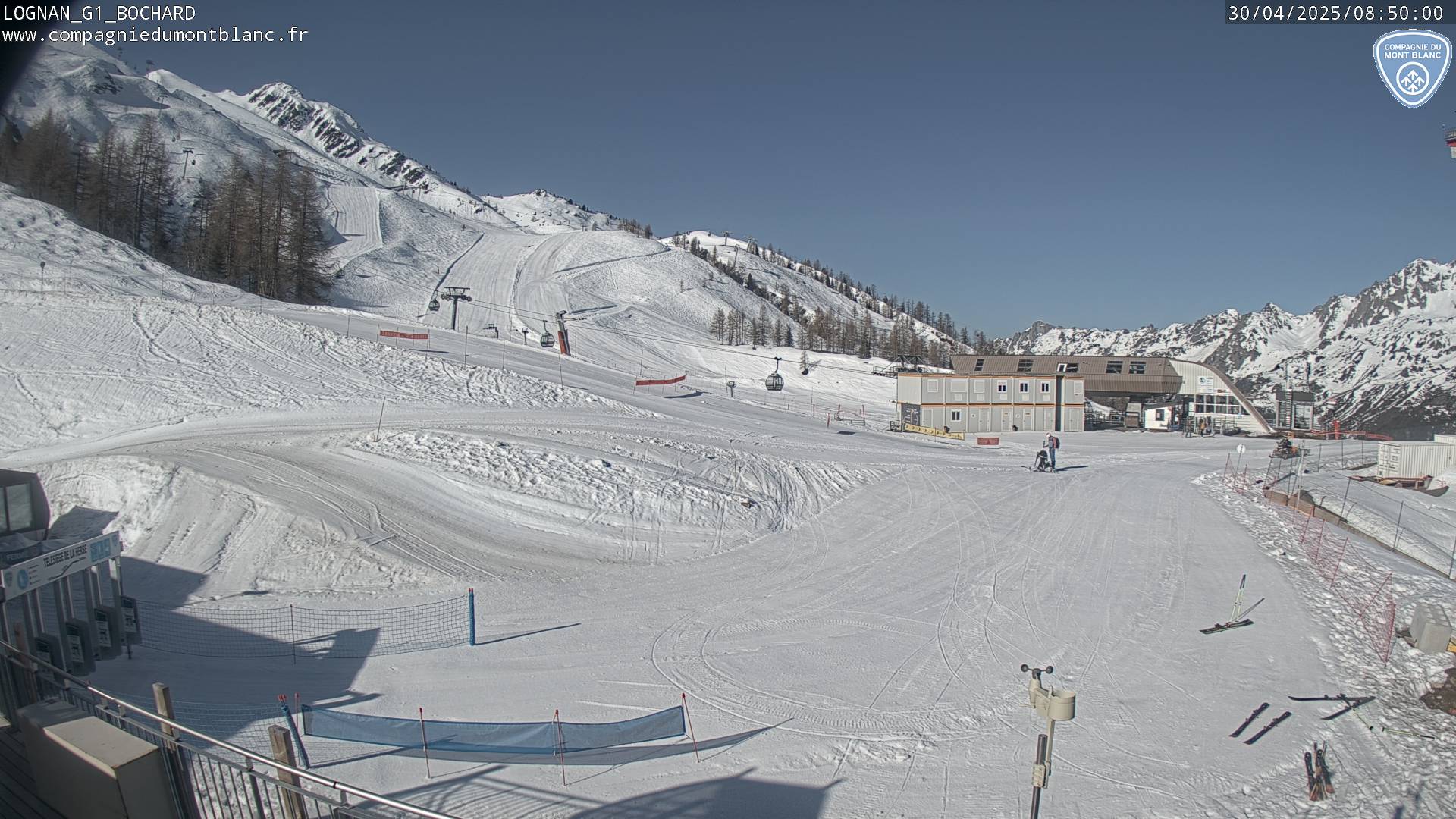 Webcam Cabinovia Bochard - Grands Montets, Chamonix