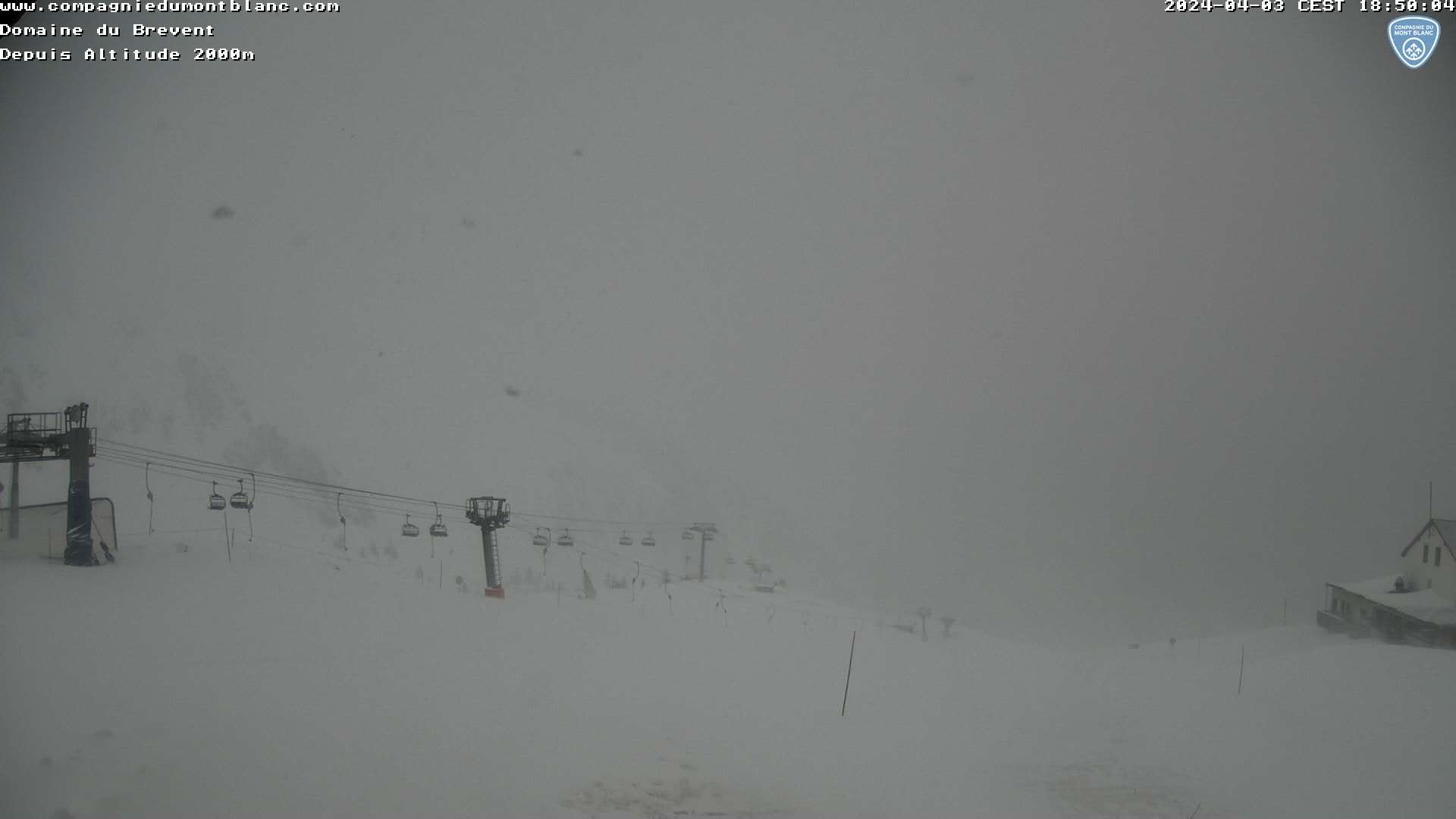 Brevent Ski Resort Webcam feed